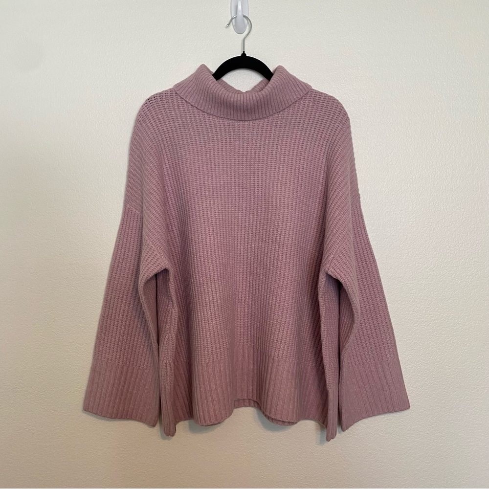 NWT Ava & Viv Mauve Turtleneck Sweater Size XXL